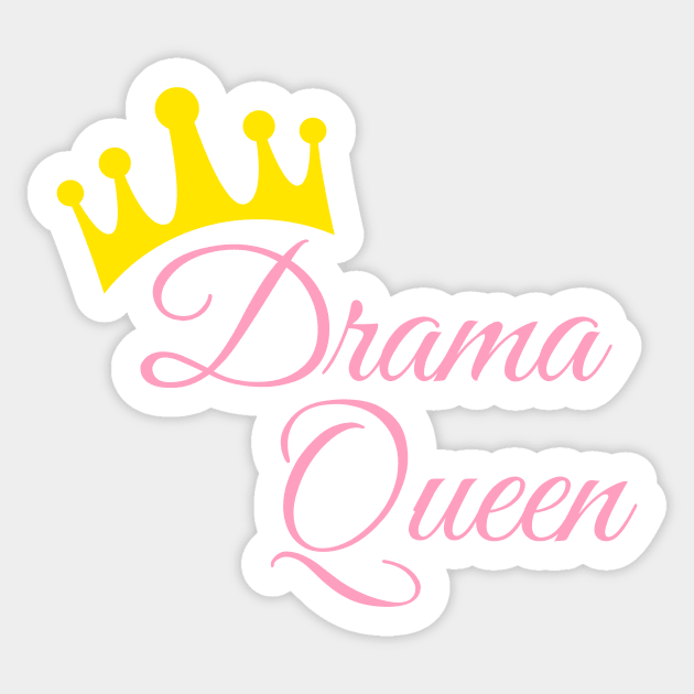 save the drama for your mama drama queen Sticker by kickstart